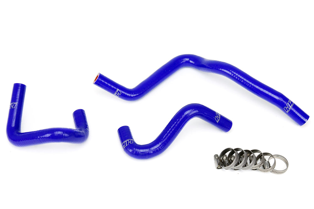 HPS Performance High Temp Reinforced Silicone Engine Oil Cooler Coolant Hose Kit Blue 57-1748-BLUE