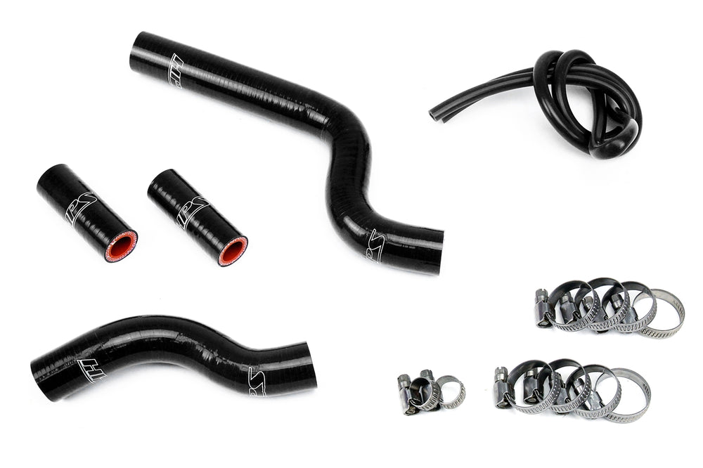 HPS Performance High Temp Reinforced Silicone Radiator Coolant Hose Kit Black 57-1756-BLK