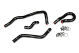 HPS Performance High Temp Reinforced Silicone Heater Coolant Hose Kit Black 57-1773-BLK