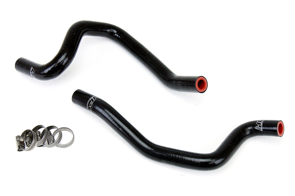 HPS Performance High Temp Reinforced Silicone Heater Coolant Hose Kit Black 57-1802-BLK