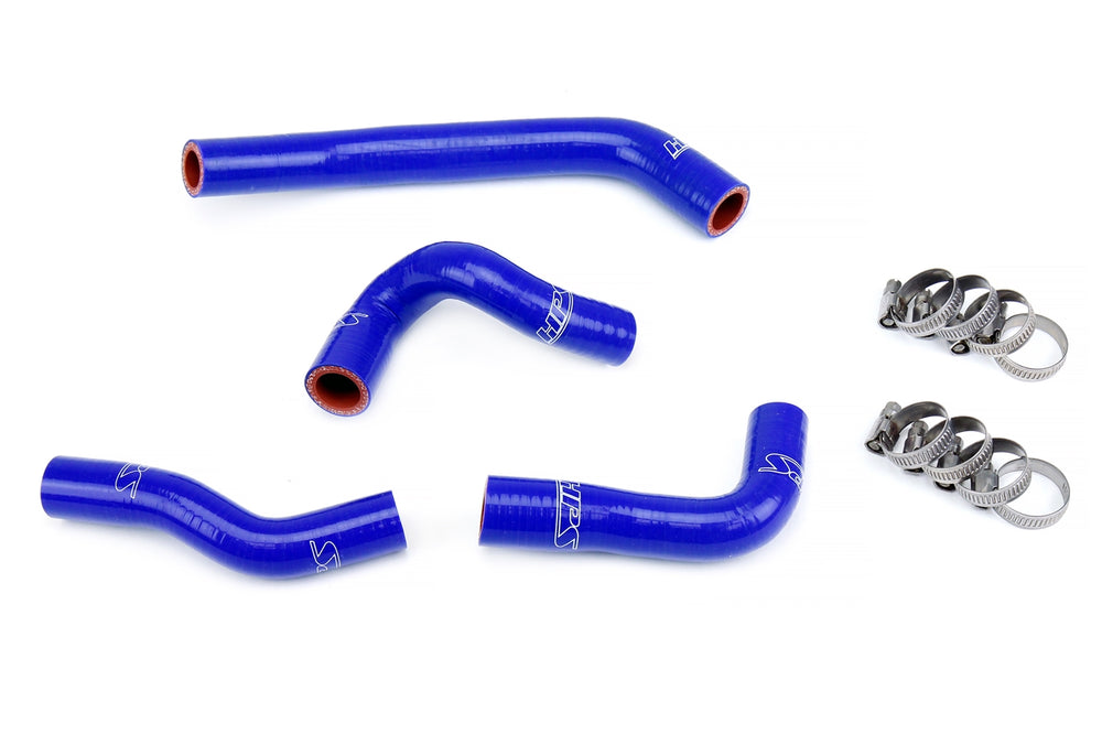 HPS Performance High Temp Reinforced Silicone Radiator Coolant Hose Kit Blue 57-1825-BLUE