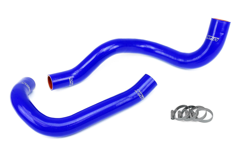 HPS Performance High Temp Reinforced Silicone Radiator Coolant Hose Kit Blue 57-1834-BLUE