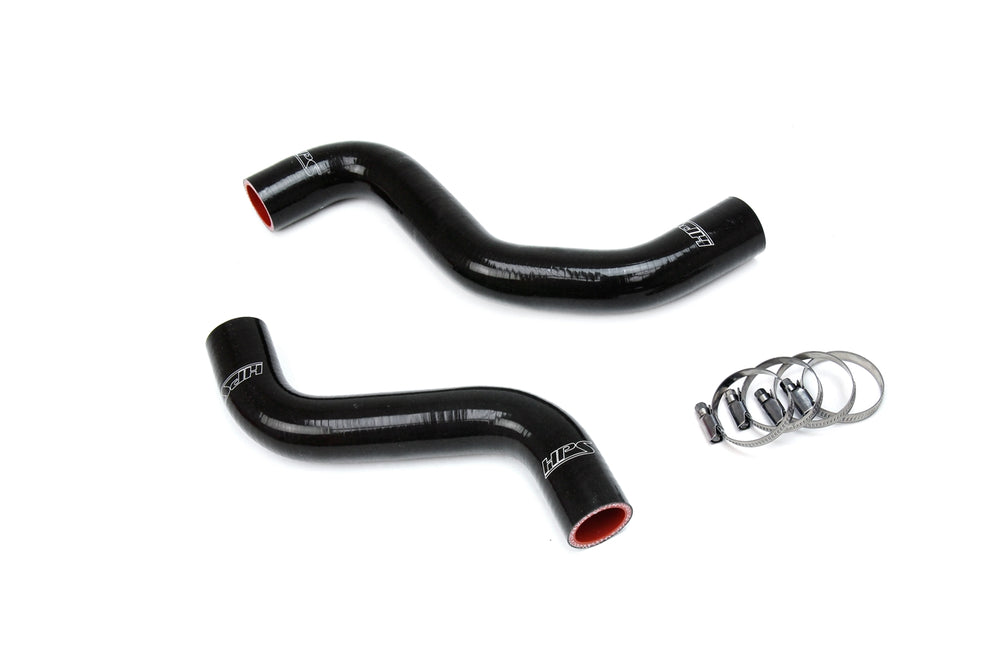 HPS Performance High Temp Reinforced Silicone Radiator Coolant Hose Kit Black 57-1840-BLK