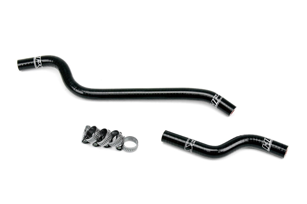 HPS Performance High Temp Reinforced Silicone Water Bypass Coolant Hose Kit Black 57-1873-BLK