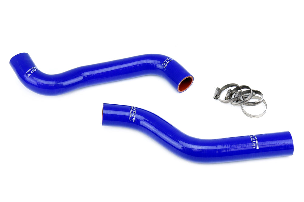 HPS Performance High Temp Reinforced Silicone Radiator Coolant Hose Kit Blue 57-1887-BLUE