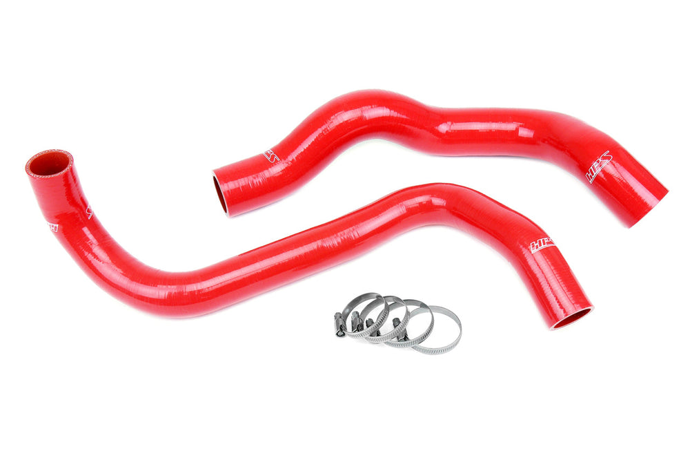 HPS Performance High Temp Reinforced Silicone Radiator Coolant Hose Kit Red 57-1902-RED