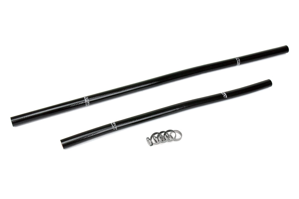 HPS Performance High Temp Reinforced Silicone Heater Coolant Hose Kit Black 57-1910-BLK