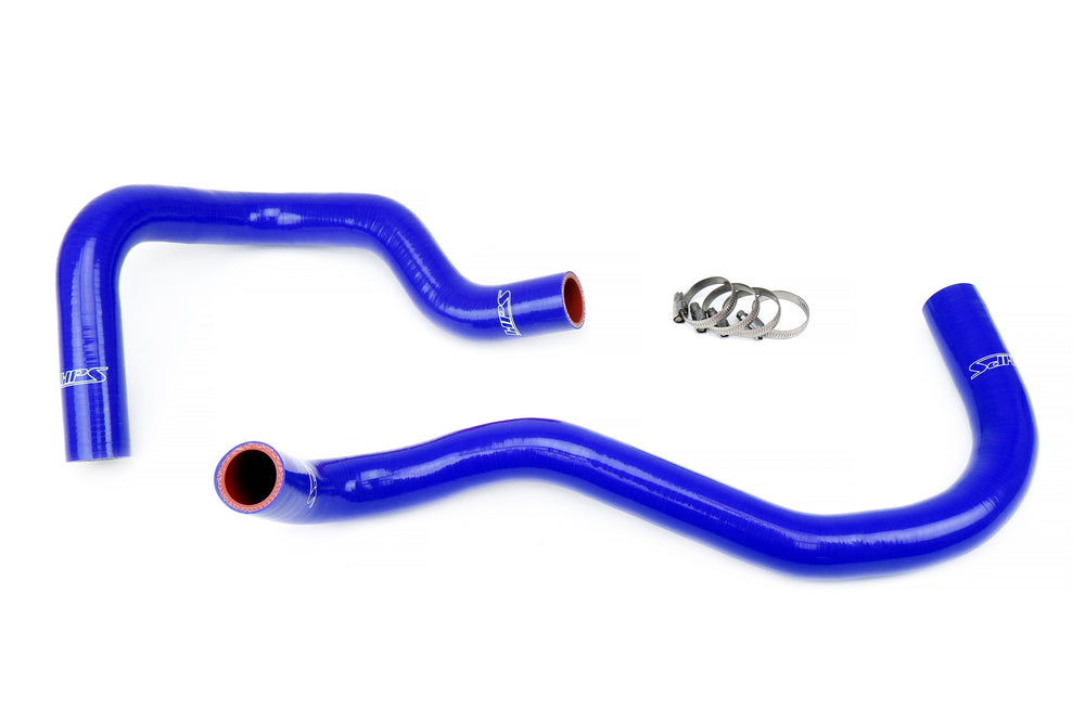 HPS Performance High Temp Reinforced Silicone Radiator Coolant Hose Kit Blue 57-1921R-BLUE