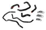 HPS Performance High Temp Reinforced Silicone Heater Coolant Hose Kit Black 57-2014-BLK