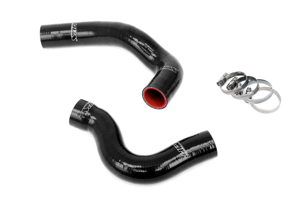 HPS Performance High Temp Reinforced Silicone Radiator Coolant Hose Kit Black 57-2029-BLK