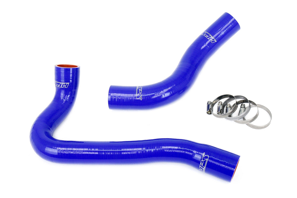 HPS Performance High Temp Reinforced Silicone Radiator Coolant Hose Kit Blue 57-2030-BLUE