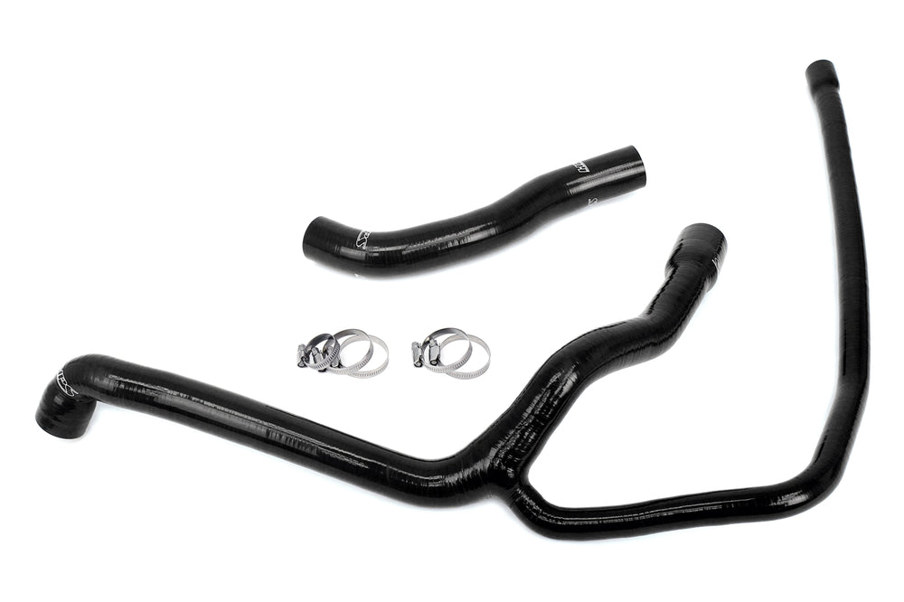 HPS Performance High Temp Reinforced Silicone Radiator Coolant Hose Kit Black 57-2042-BLK