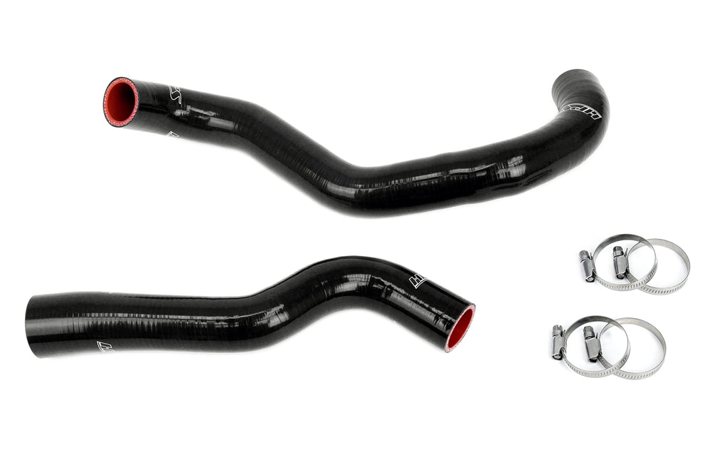 HPS Performance High Temp Reinforced Silicone Radiator Coolant Hose Kit Black 57-2043-BLK