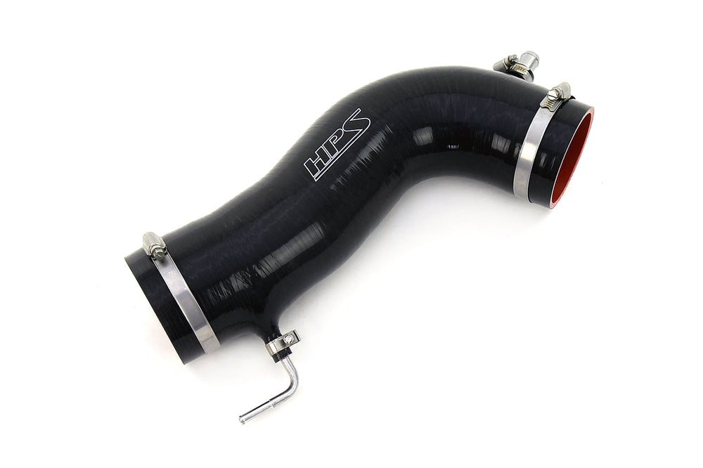 HPS Performance High Temp Reinforced Silicone Air Intake Hose Kit Black 57-2051-BLK