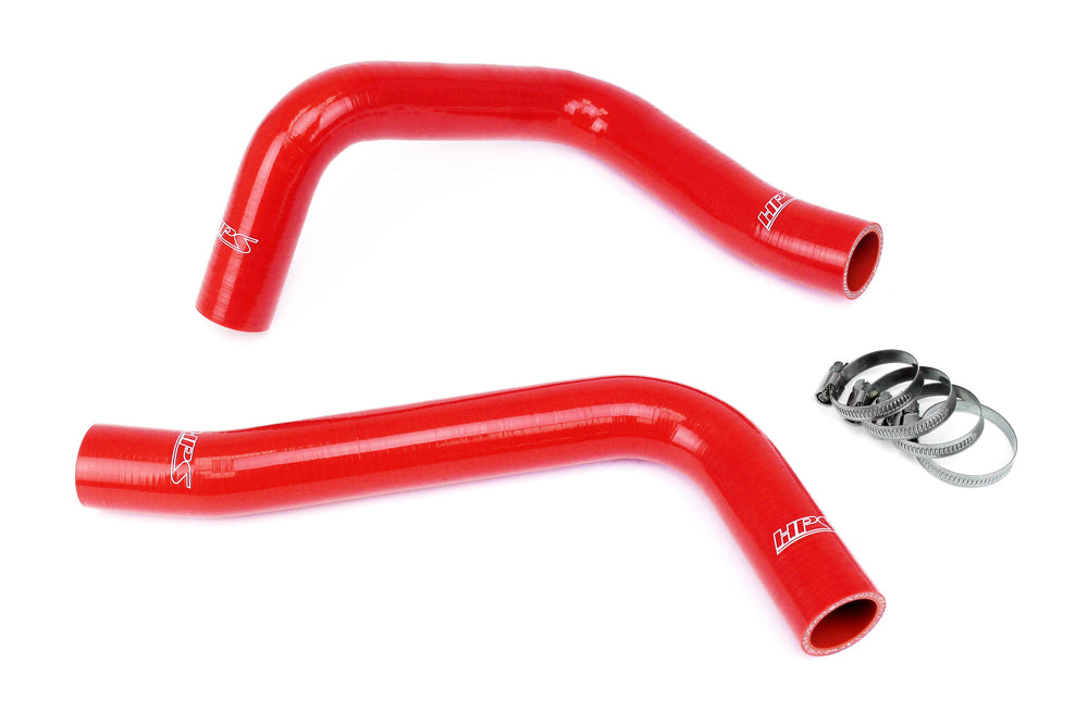 HPS Performance High Temp Reinforced Silicone Radiator Coolant Hose Kit Red 57-2056-RED