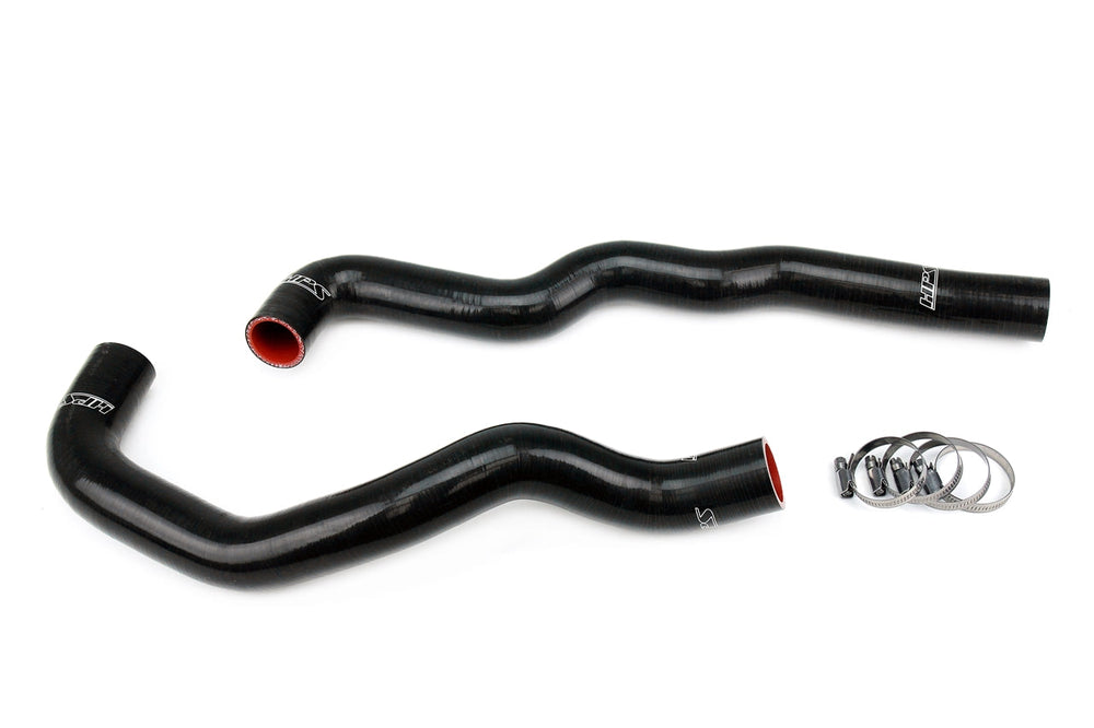 HPS Performance Silicone Radiator Coolant Hose Kit 98-05 Lexus GS300 GS400 with 2JZ-GTE VVT-i Swap Black 57-2080-BLK