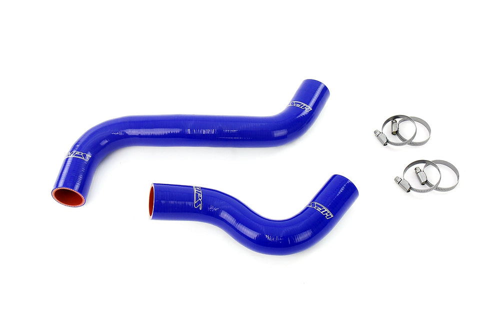HPS Performance High Temp Reinforced Silicone Radiator Coolant Hose Kit Blue 57-2092-BLUE