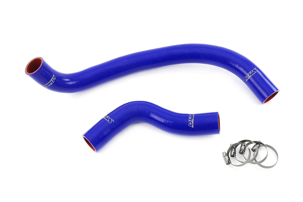 HPS Performance High Temp Reinforced Silicone Radiator Coolant Hose Kit Blue 57-2096-BLUE