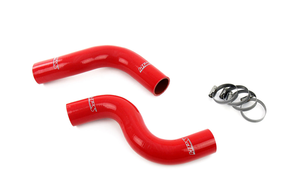 HPS Performance High Temp Reinforced Silicone Radiator Coolant Hose Kit Red 57-2109-RED