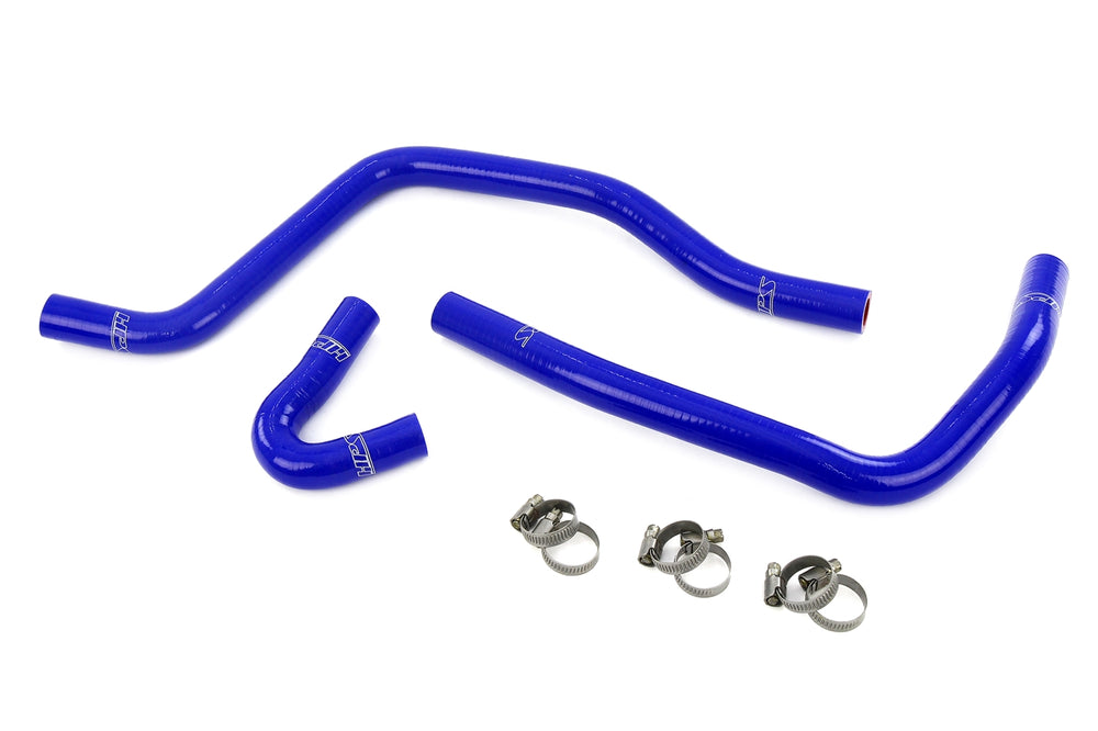 HPS Performance High Temp Reinforced Silicone Heater Coolant Hose Kit Blue 57-2120-BLUE
