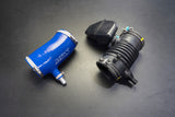 HPS Performance High Temp Reinforced Silicone Air Intake Hose Kit, Blue, 57-2123-BLUE