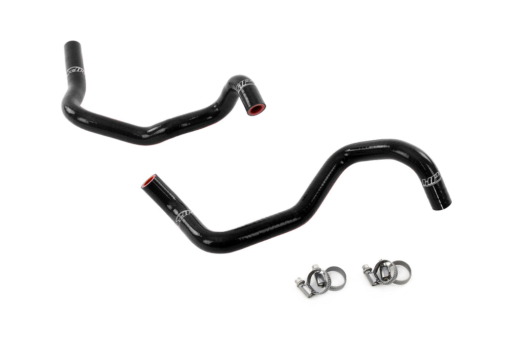 HPS Performance High Temp Reinforced Silicone Heater Coolant Hose Kit Black 57-2131H-BLK