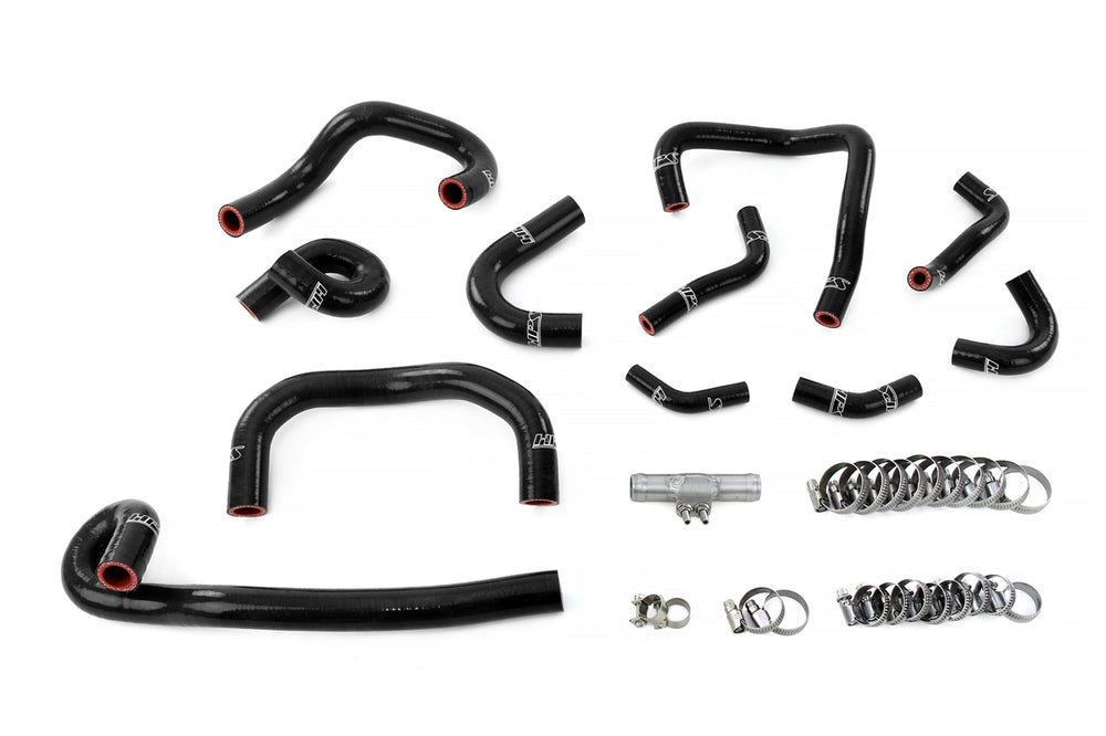 HPS Silicone Heater and Ancillary Coolant Hose Kit 1995-1998 Nissan Skyline GTR R33 RB26DETT BCNR33 Black 57-2139-BLUE