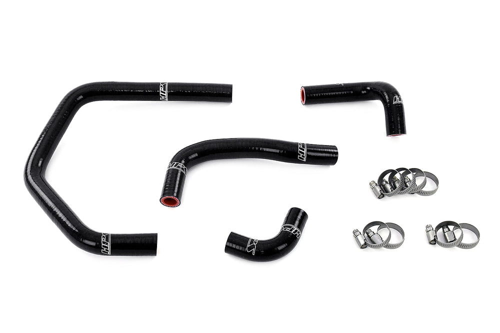HPS Performance Silicone Heater Coolant Hose Kit Toyota Supra MK4 JDM Right Hand Drive 2JZ-GE NA Black 57-2145-BLK