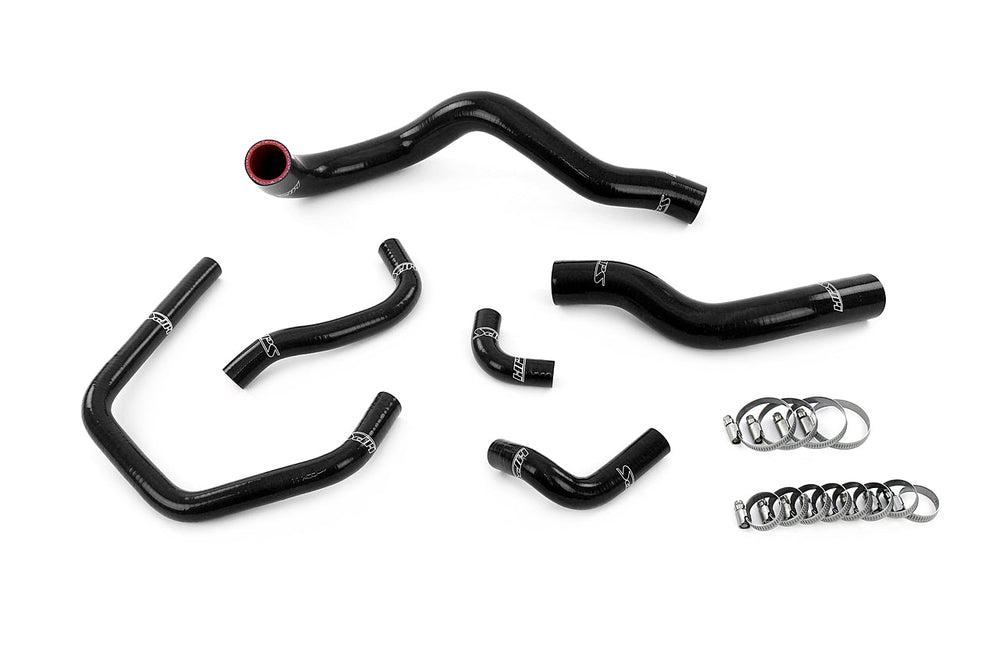 HPS Performance High Temp Reinforced Silicone Air Intake Hose Kit Black 57-2147-BLK