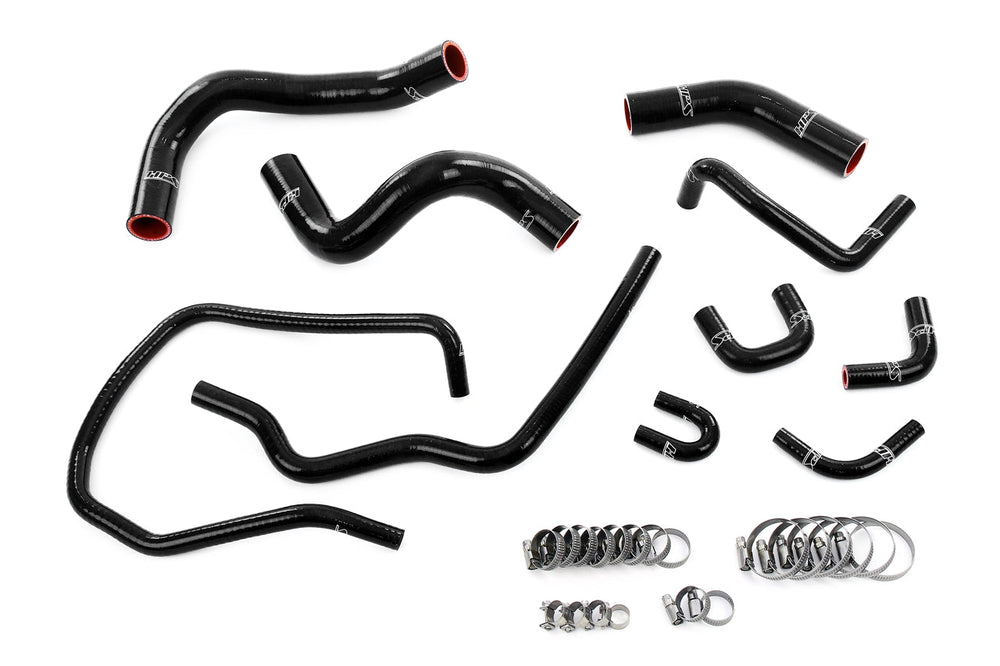 HPS Performance High Temp Reinforced Silicone Radiator Coolant Hose Kit Black 57-2167-BLK