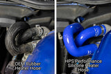 HPS Performance High Temp Reinforced Silicone Heater Coolant Hose Kit, Red, 57-2183-RED