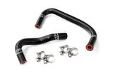 HPS Performance High Temp Reinforced Silicone Throttle Body Coolant Hose Kit Black 57-2194-BLK