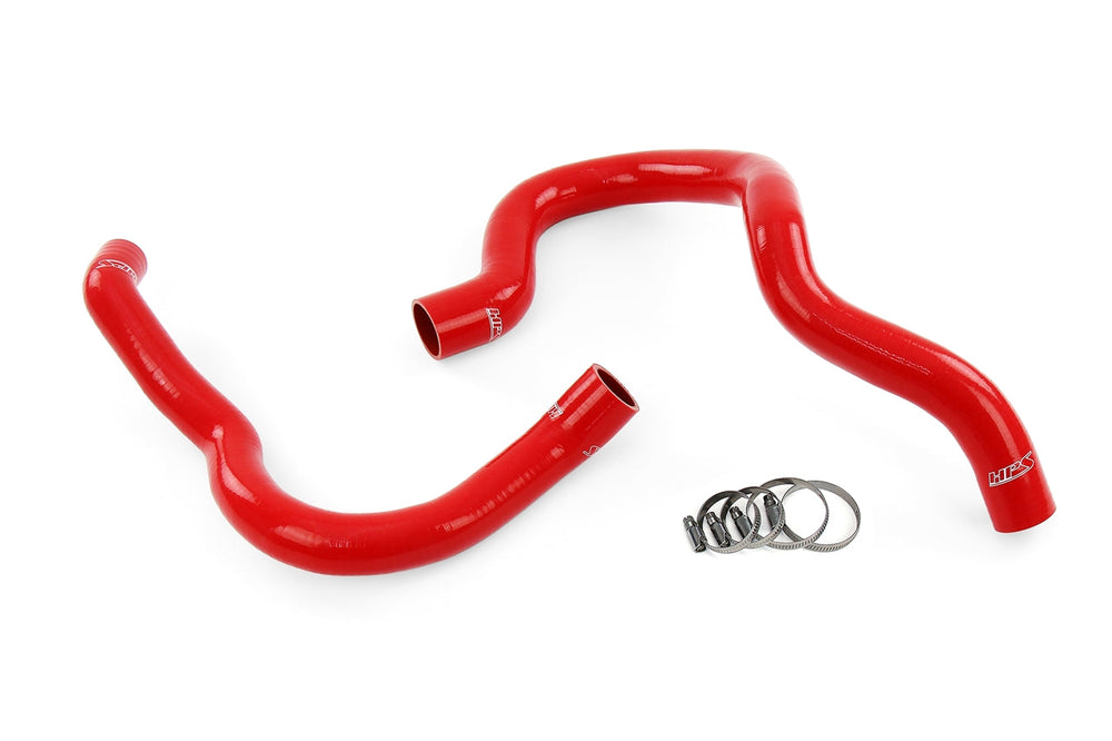HPS Performance High Temp Reinforced Silicone Radiator Coolant Hose Kit Red 57-2197-RED