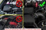 HPS Performance High Temp Reinforced Silicone Air Intake Hose Kit, Black, 57-2207-BLK