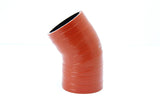 HPS Silicone Intercooler Boot Hose with Clamps, Orange, 57-2227, replace OEM part # 6C34-6C640-CA, 6C3Z-6C640-C