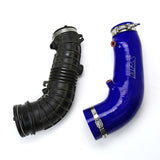 HPS Performance High Temp Reinforced Silicone Air Intake Hose Kit, Blue, 57-3004-BLUE