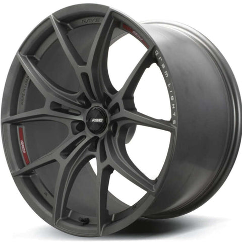 Gram Lights 57FXZ Overseas 19x9.5 +20 5x114.3 Matte Graphite w/Machining Wheel