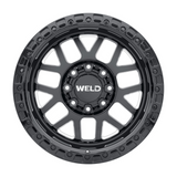 Weld Cinch 20x9 / 8x165.1 / 5 BS / 125.1 HB - Gloss Black Milled - Non-BL Wheel