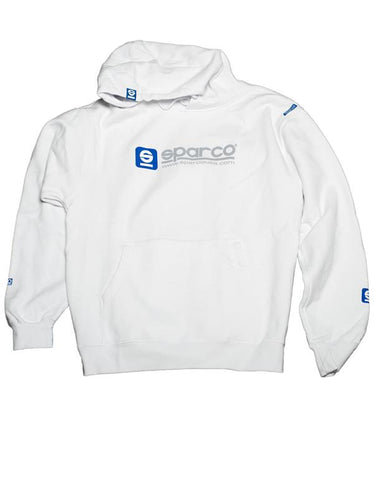 Sparco Sweatshirt Hooded WWW White XLRG