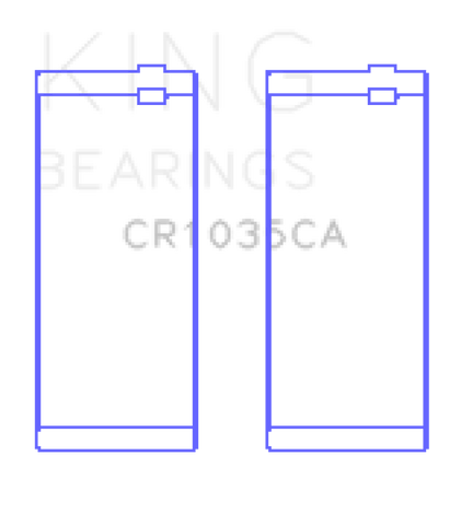 King Engine Bearings Cummins B-Ser. L4 (Size +0.25mm) Connecting Rod Bearing Set