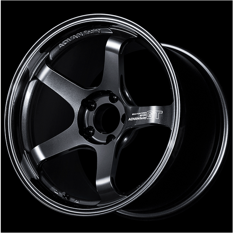 Advan RG-D2 17x9.0 +45 5x114.3 Machining and Black Gunmetallic Wheel