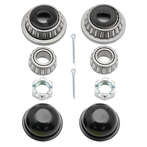 Wilwood kit 2-PK bearing seal LOCKNUT/CAP 55-57 chevy pro spindle