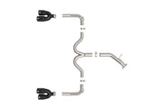 aFe 22-24 Kia Forte GT 1.6L 3in-2.5in 304 Stainless Steel Axle-Back Exhaust w/ Black Tips