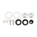 RaceQuip Silver Hardware Pivot Kit for Face Shield Fits PRO & VESTA Model Helmets