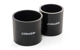 GReddy 70mm x 70mm Silicone Straight Hose - Black