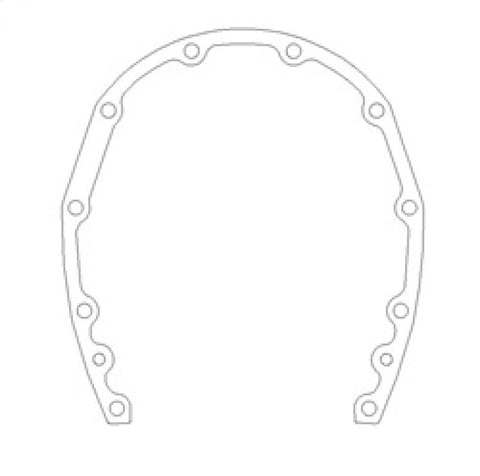 Cometic Chevrolet Gen-1 Small Block V8 .020in Rubber Coated Steel Timing Cover Gasket