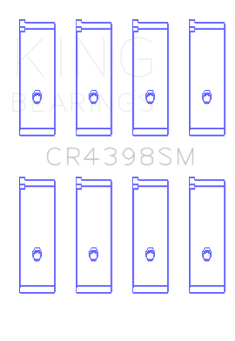 King Engine Bearings Honda L13A4/L15A Connecting Rod Bearing Set