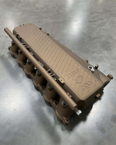 CSF BMW Gen 1 B58 Charge-Air-Cooler Manifold - Techna Bronze