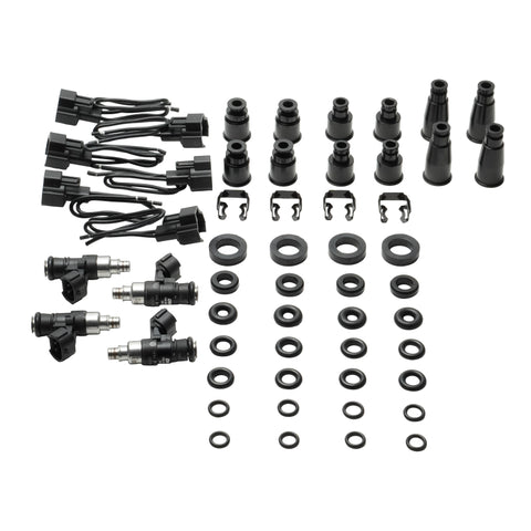 DeatschWerks Universal 4 Cylinder Import Injector Kit - Set of Four 2440cc Injectors