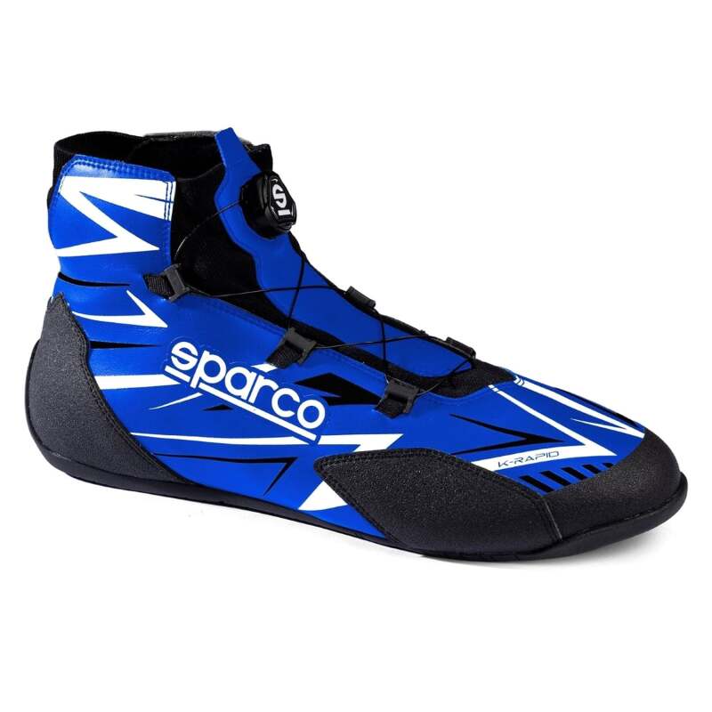 SPARCO K-Rapid Blue/White Kart Racing Shoes Size 42